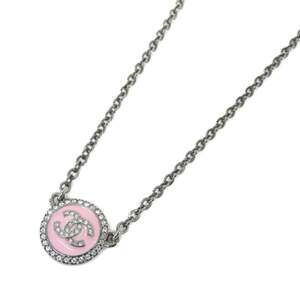 Chanel Pendant Necklace Pink #246754C12B
